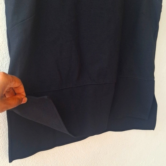 Banana Republic Black Sleeveless 3/4 Zip Back Women's Top Size S - Picture 7 of 9